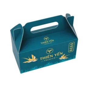 Hộp Giấy Mềm Khoét Quai Đựng Yến Chưng
