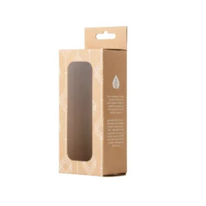 Hộp Giấy Mềm Kraft Tai Treo Có Cửa Sổ
