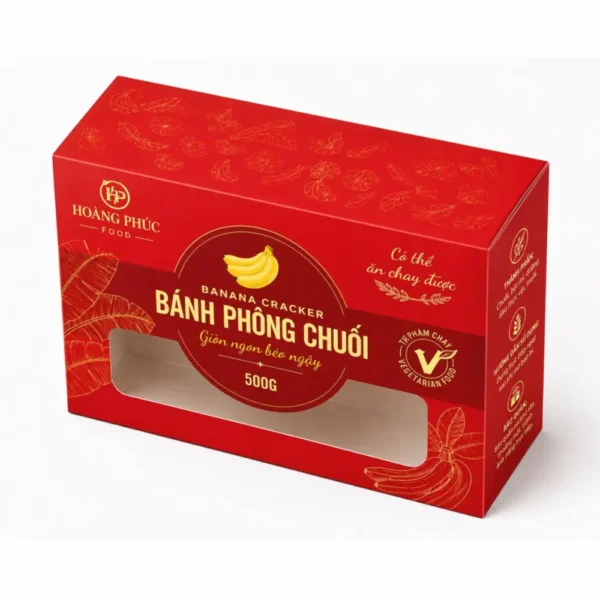 Hộp Giấy Mềm Nắp Gài Đựng Bánh