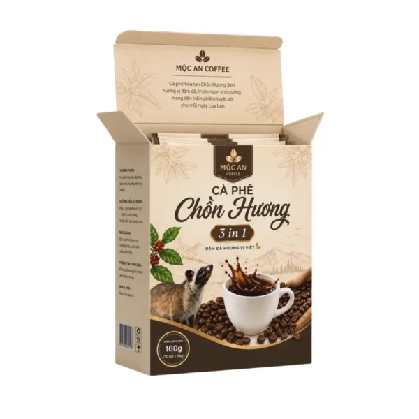 Hộp Giấy Mềm Nắp Gài Đựng Cà Phê