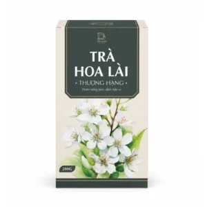 Hộp Giấy Mềm Nắp Gài Đựng Trà Hoa Lài