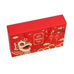 Hộp Giấy Mềm Quai Xách Đựng Bánh Trung Thu