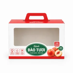 Hộp Giấy Mềm Quai Xách Gập Có Cửa Sổ
