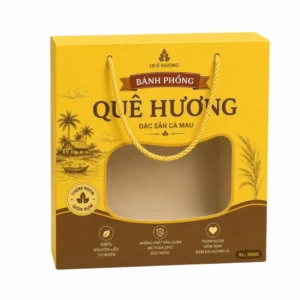 Hộp Giấy Mềm Nắp Gài Đựng Bánh