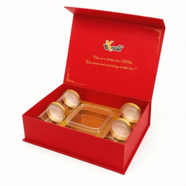 Hộp Nam Châm Quà Tết Phủ UV