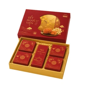Hộp Quà Trung Thu Nắp Âm Dương HC380