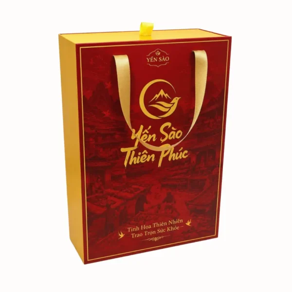 Hộp Cứng Rút Cao Cấp Đựng Yến
