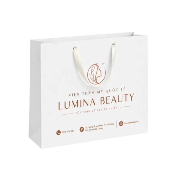 Túi Giấy Có Quai Cho Spa Và Beauty