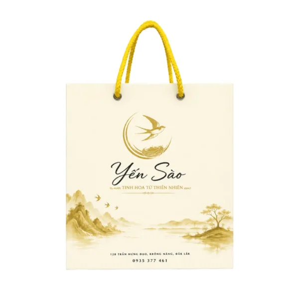 Túi Giấy Có Quai Đựng Yến Sào Cao Cấp