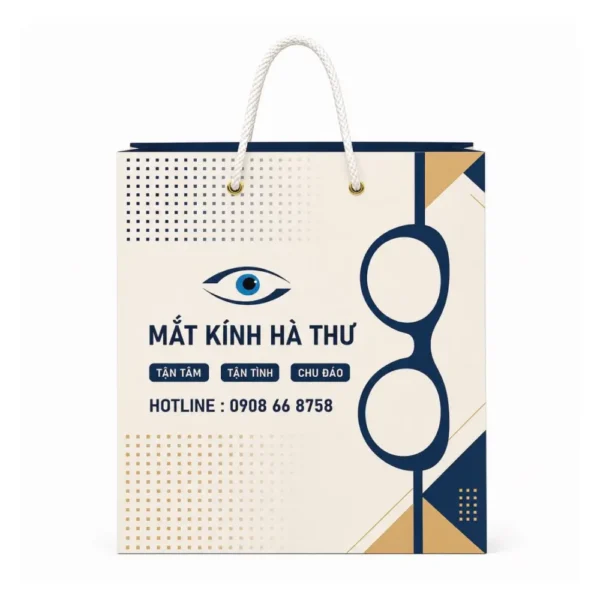 Túi Giấy Có Quai Đựng Mắt Kính