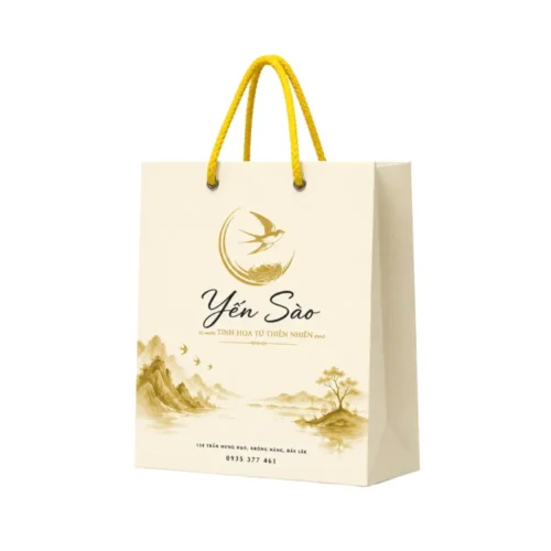 Túi Giấy Có Quai Đựng Yến Sào Cao Cấp