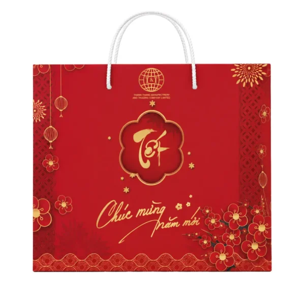 Túi Giấy Có Quai Đựng Quà Tết