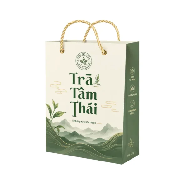Túi Giấy Có Quai Đựng Trà