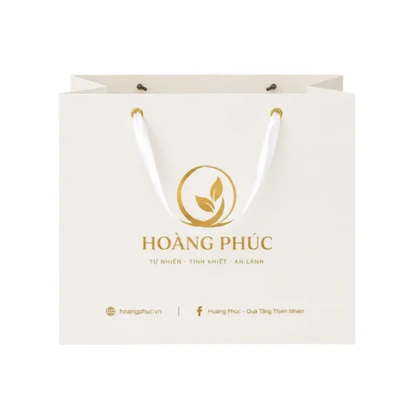 Túi Giấy Có Quai Ruy Băng