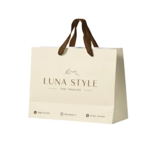 Túi Giấy Có Quai Shop Thời Trang Quai Vải
