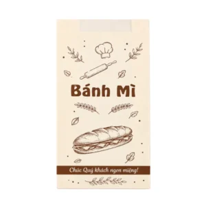 Túi Giấy Khoét Quai Đựng Bánh Mì