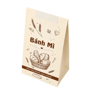 Túi Giấy Khoét Quai Đựng Bánh Mì