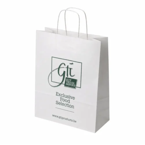 tui-giay-kraft (2) Túi Giấy Kraft Trắng Có Quai Đựng Quần Áo