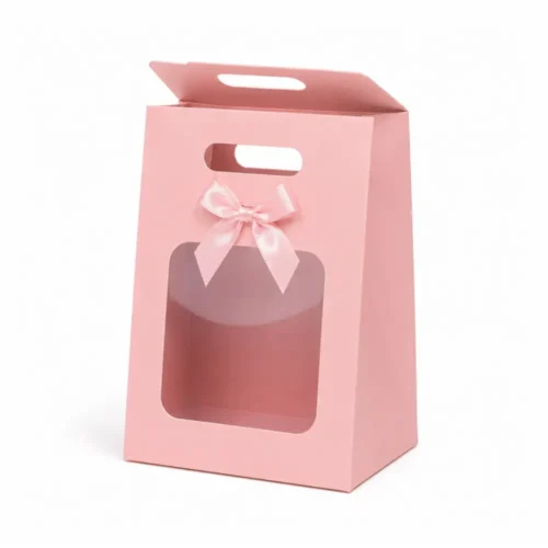 tui-giay-kraft-co-cua-so (3) Túi Giấy Kraft Khoét Quai Có Cửa Sổ