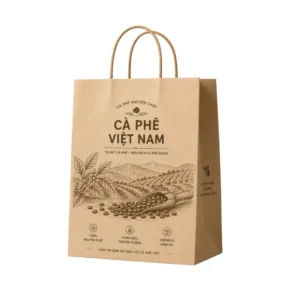 Túi Giấy Có Quai Đựng Cà Phê