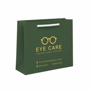 Túi Giấy Kraft Có Quai Đựng Mắt Kính Cao Cấp