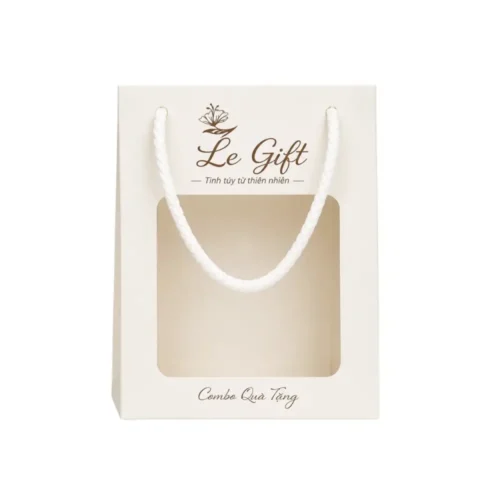 tui-giay-kraft-trang-co-quai (1) Túi Giấy Kraft Trắng Có Quai Có Cửa Sổ