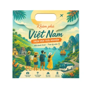 Túi Giấy Khoét Quai Du Lịch