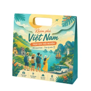 Túi Giấy Khoét Quai Du Lịch