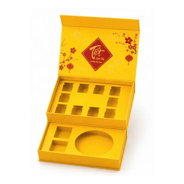 Hộp Cứng Cao Cấp Nam Châm QuàTết HNC200