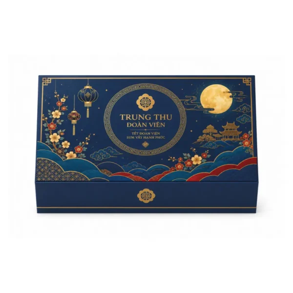Hộp Cứng Nam Châm Đựng Bánh Trung Thu HNC360