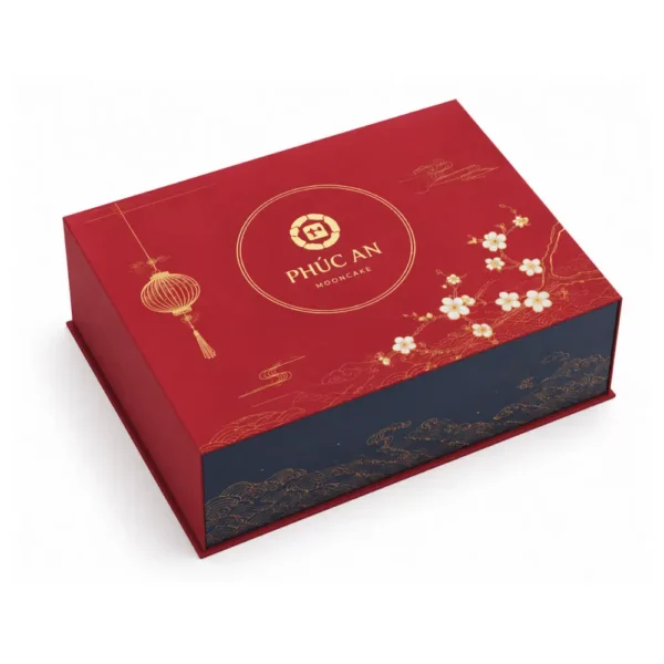 Hộp Cứng Nam Châm Đựng Bánh Trung Thu HNC370