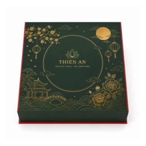 Hộp Cứng Nam Châm Đựng Bánh Trung Thu HNC220