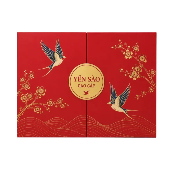 Hộp Cứng Nam Châm Đựng Quà Tết HNC120