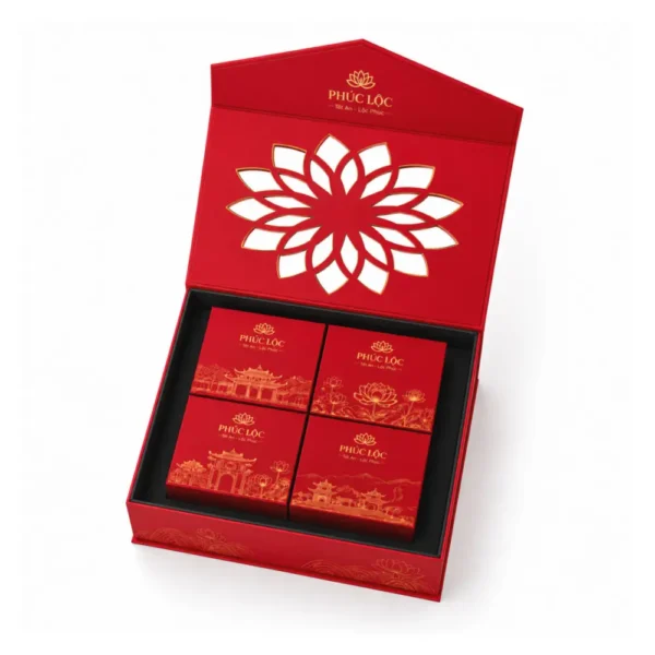 Hộp Cứng Nam Châm Trung Thu Có Cửa Sổ HNC310