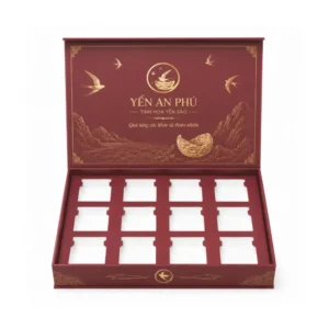 Hộp Nam Châm Đựng Yến Sào 12 Hũ HNC80
