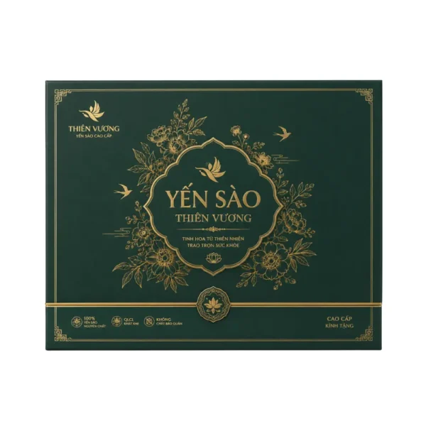 Hộp Quà Tết Yến Sào Nắp Nam Châm HNC140