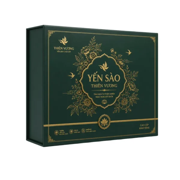 Hộp Quà Tết Yến Sào Nắp Nam Châm HNC140