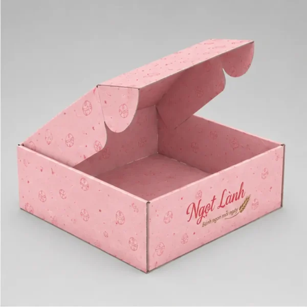 Hộp Carton Nắp Gài Đựng Bánh