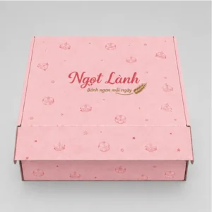 Hộp Carton Nắp Gài Đựng Bánh