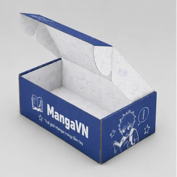 Hộp Carton Sóng E Đựng Truyện