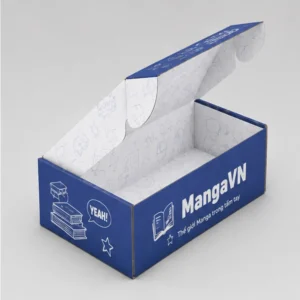 Hộp Carton Sóng E Đựng Truyện