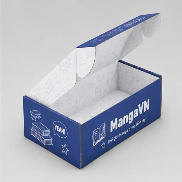 Hộp Carton Sóng E Đựng Truyện