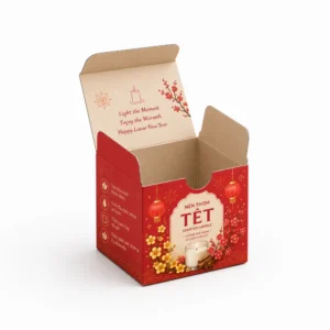 Hộp Carton Quà Tết Đựng Nến Thơm