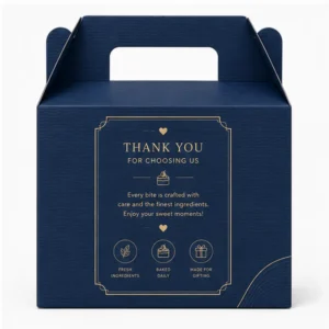 Hộp Carton Khóa Đáy Quai Xách Có Cửa Sổ