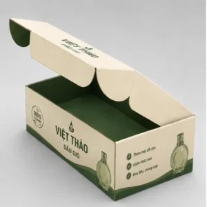 Hộp Carton Nắp Gài Đựng Dầu Gió