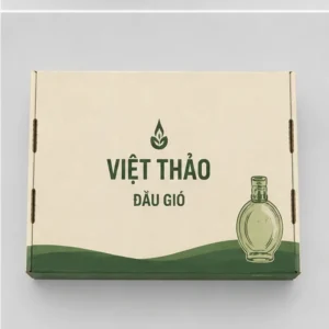 Hộp Carton Sóng Nắp Gài Đựng Dầu Gió