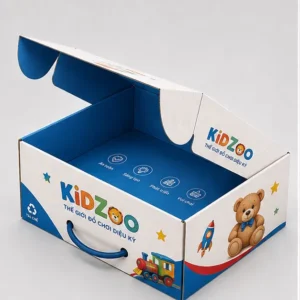 Hộp Carton Nắp Gài Có Quai Xách