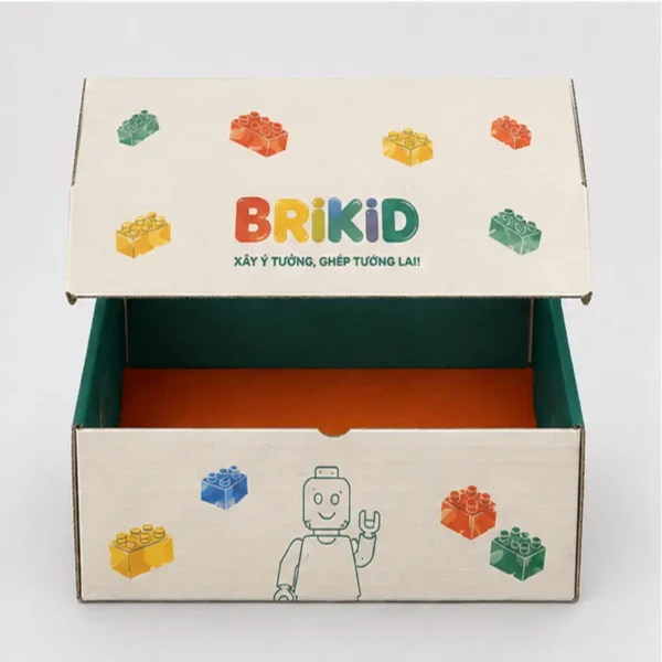 Hộp Carton Sóng C Đựng Đồ Chơi