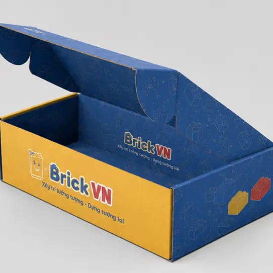 Hộp Carton Nắp Gài Đựng Đồ Chơi Lắp Ráp