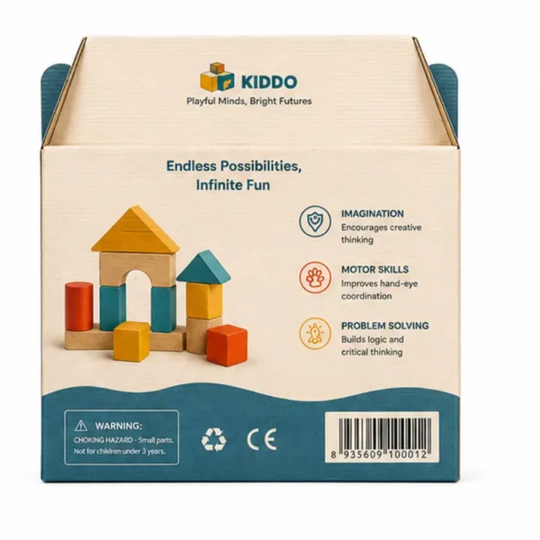 Hộp Carton Khóa Đáy Quai Xách Đựng Đồ Chơi